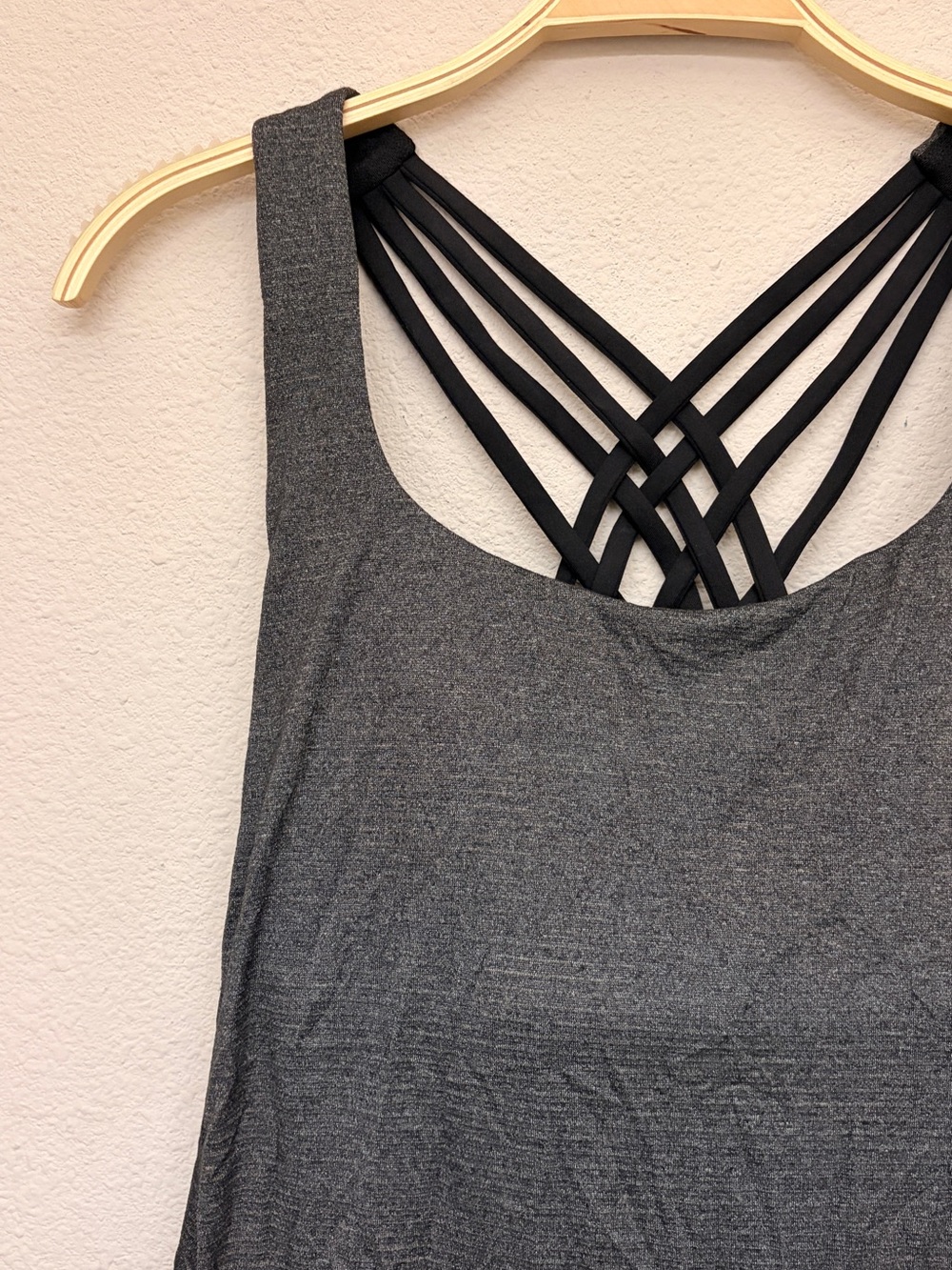 Lululemon Wild Tank in Heathered Black